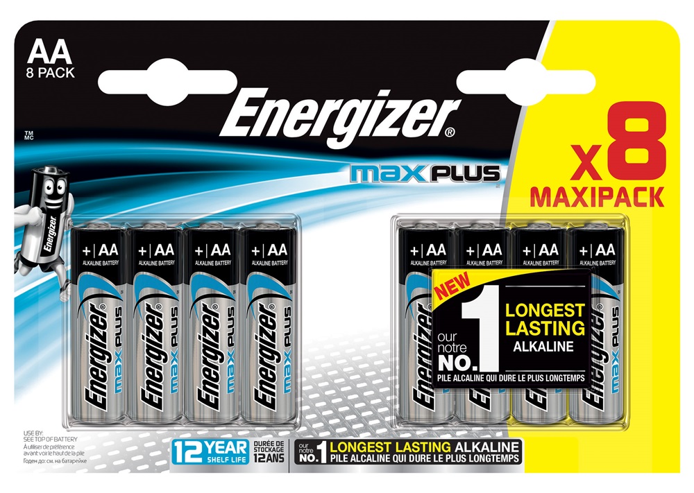 ENERGIZER Max Plus AA BP8