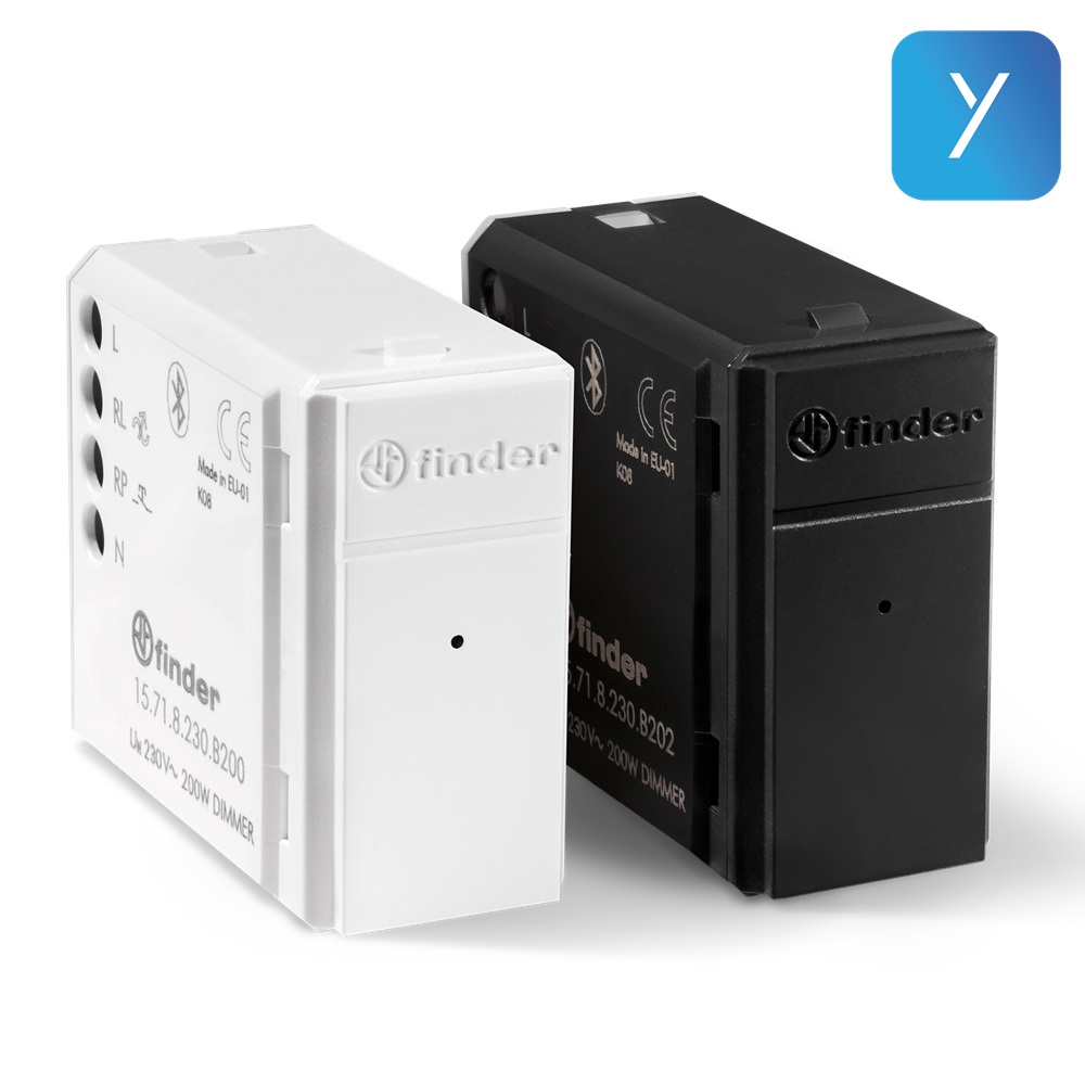 Dimmer Bluetooth Con 1 Uscita 200W Antracite