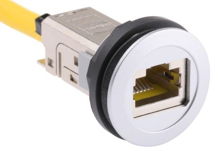 Accoppiatore Harting spina RJ45/presa RJ45 Cat6