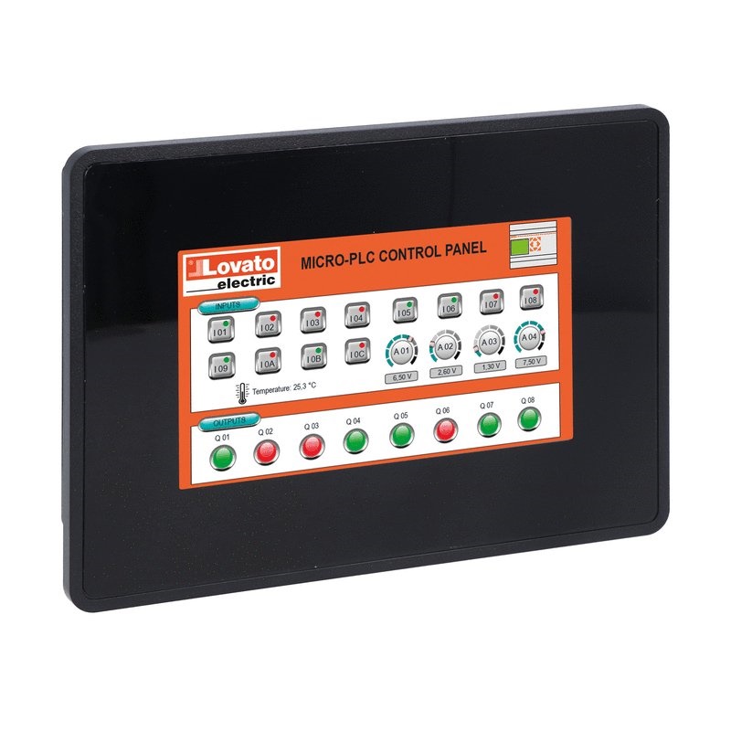 HMI Display 4.3 TFT LCD Touchscreen 64K Colori 24VDC Ethernet RS232/485/422 USB Automazione Industriale
