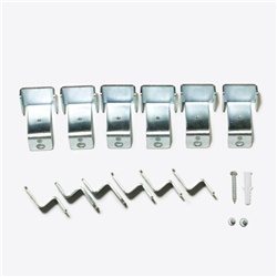 Accessorio superficie staffa montaggio pannelli 30X resistente durevole per impianti elettrici