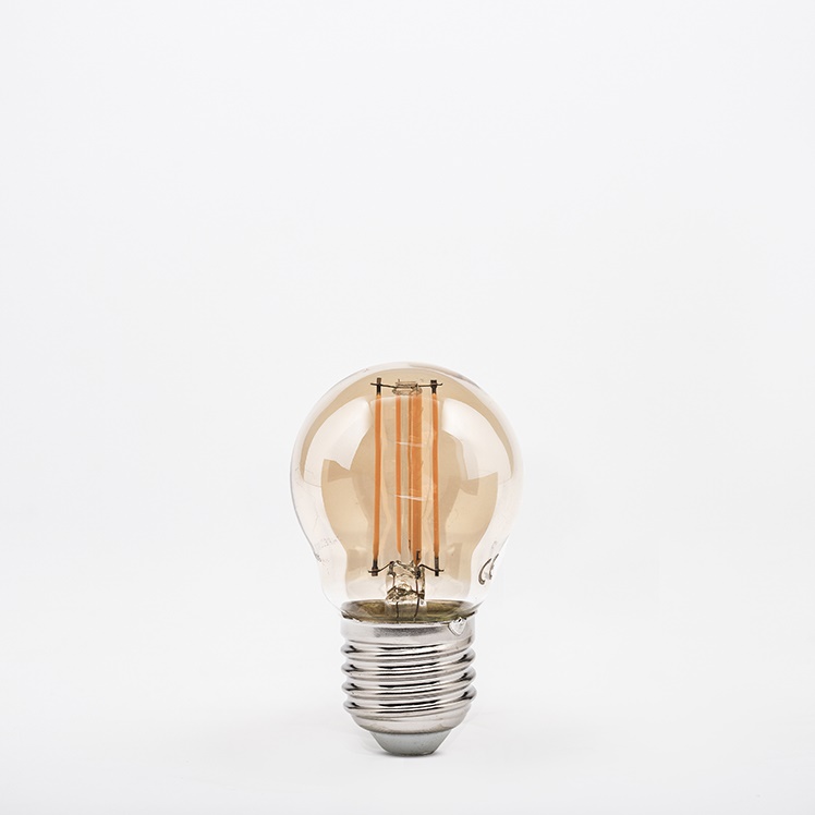 LAMPADA LED FILAMENTO TIPO G45 4W E