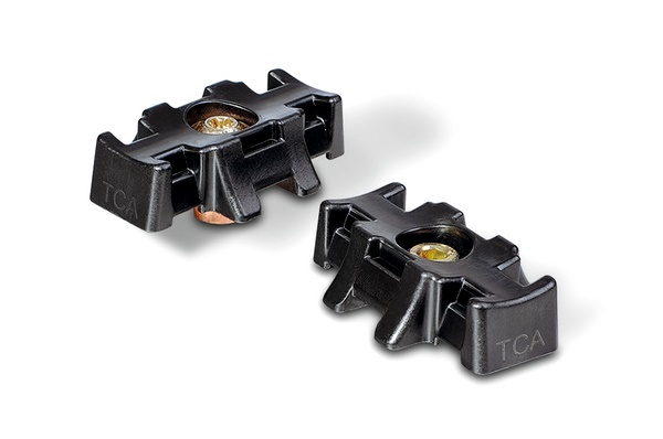 Fissaggio Heavy Duty S3CBM8 per fasci cavi allineati uso industriale automotive camion