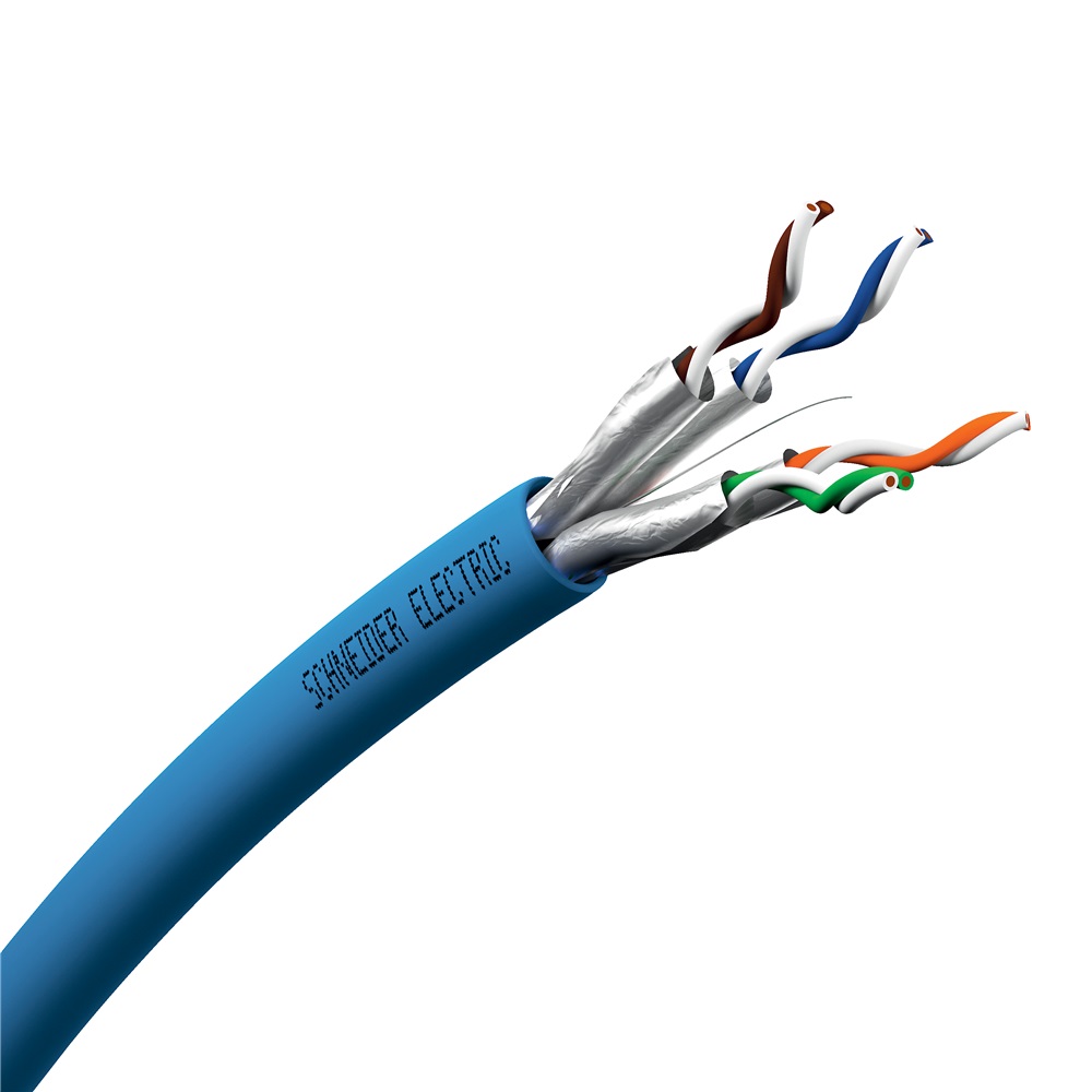 Cavo U/FTP 4P Cat.6A 550MHZ LSFRZH 1000m Euroclass Cca-s1b,d1,a1 - 