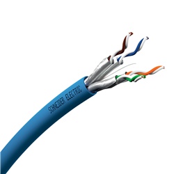 Cavo U/FTP 4P Cat.6A 550MHZ LSFRZH 1000m Euroclass Cca-s1b,d1,a1 - 